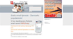 Desktop Screenshot of danmail.dk